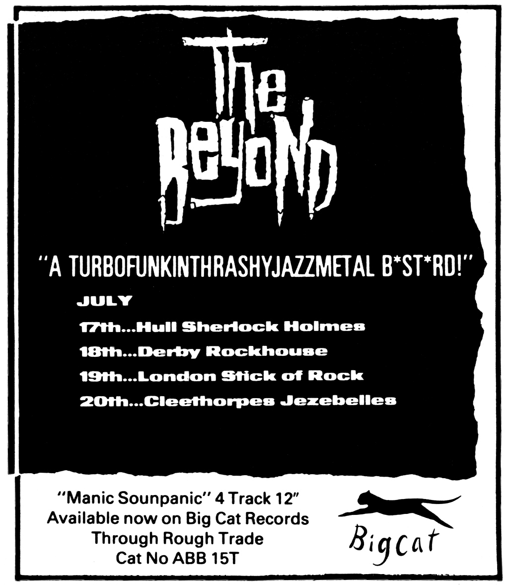 “A Turbofunkinthrasy jazzmetal B*st*rd!”