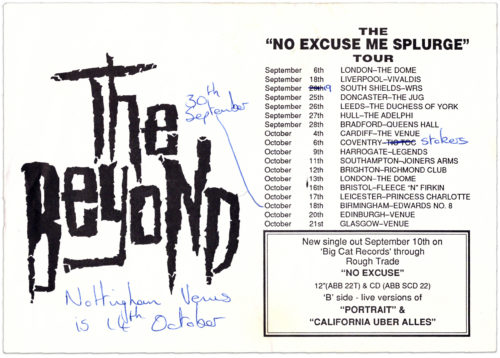 “No Excuse Me Splurge” Tour