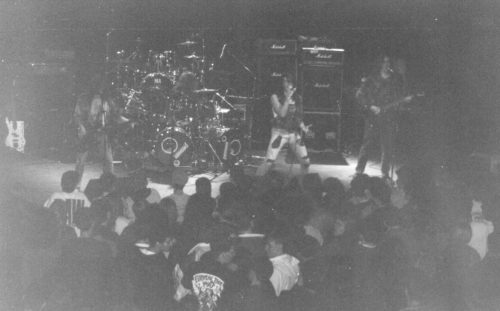 Supporting Red Hot Chili Peppers