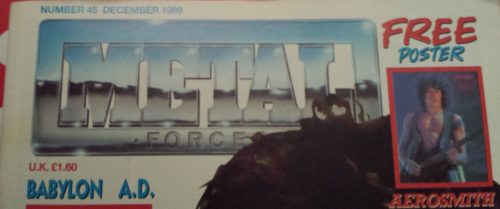 Metal Forces – demo tape (yes, a cassette!) review