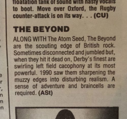 Sounds – Top tips for 1991